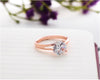 Fashion Charm Wedding Crystal Zircon Ring Jewelry