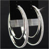 Charm Frosted Big Hoop Earrings